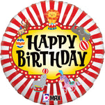 Circus Animals Birthday 18" Balloon