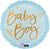 Satin Boy Gold Script 18" Balloon