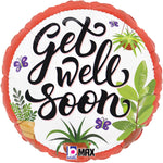 Get Well Soon Plants 18" Balloon