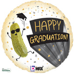 Graduation Pickle Party 18"  Foil Balloon
