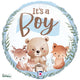 Woodland It's A Boy 18"  Foil Balloon