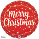 Timeless Christmas 18" Foil Balloon
