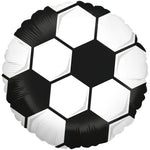Soccer Ball White 9" Foil Balloon