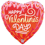 Hot Valentine  18" Foil Balloon