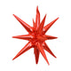 Red 27" Starburst Foil Balloon