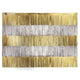 4 Foot Gold & Silver Foil Fringe Backdrop