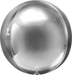 Silver 16″ Orbz Balloon
