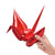 Orizuru Metallic Red 15"  Foil Balloon