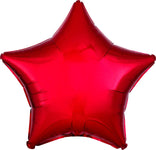 Metallic Red Star 28" Balloon