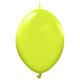 Kalisan K-Link Standard Lime Green 6" Latex Balloons - 50pk