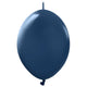 Kalisan K-Link Standard Navy 6" Latex Balloons - 50pk