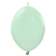 Kalisan K-Link Macaron Green 6" Latex Balloons - 50pk