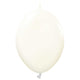 Kalisan K-Link Retro White 6" Latex Balloons - 50pk