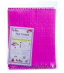 1/2" Plastic Wristband-Glow Pink (100 count)