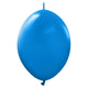 Kalisan K-Link Standard Blue 12" Latex Balloons - 50pk