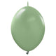 Kalisan K-Link Retro Eucalyptus 12" Latex Balloons - 50pk