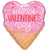 Valentine's Waffle Cone 21″ Balloon