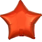 Star - Metallic Orange 19″ Balloon