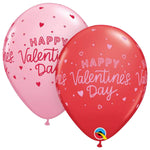 Valentine's Little Hearts 11″ Latex Balloons (50 count)