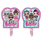 LOL Surprise Party 22in x 21in Pull-String Piñata (4 count)