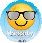 Hashtag Boss's Day 17" Balloon