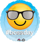 Hashtag Boss's Day 17" Balloon