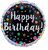Polka Dot Birthday Holographic 17" Balloon