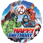 Avengers Happy Birthday 18" Foil Balloon