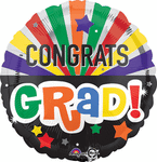 Congrats Grad Celebration 17" Balloon