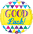Good Luck! Graphic Triangles 21" Balloon