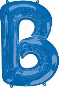 Blue Letter B 34″ Balloon – instaballoons Wholesale