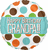 Happy Birthday Grandpa Dots 17" Balloon