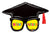 Mighty Grad Glasses 39" Balloon