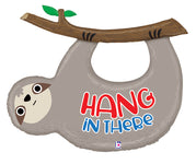 Hang In There Sloth 42" Balloon