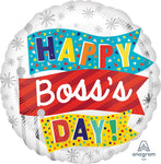 Happy Boss's Day! Flags 17" Balloon