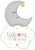 Welcome Baby Moon 42" Balloon