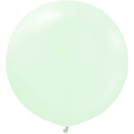 Kalisan Macaron Pale Green - Case - 60 Bags 36" Latex Balloons