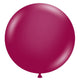 Tuftex Crystal Burgundy 36" Latex Balloons - 10 pack (Bulk)