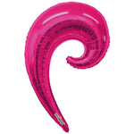 Kurly Wave - Magenta 36" Foil
