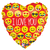 Emoji Love 18" Balloon