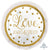 Love Always & Forever Sparkling Gold Wedding 32" Doo-Dads Balloon