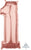 Rose Gold Number 1 26" Balloon