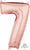 Number 7 Rose Gold 26" Balloon