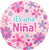 Es Una Nina Flowers 18" Balloon