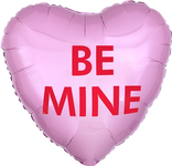 Be Mine Candy Heart 17" Balloon