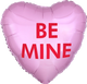 Be Mine Candy Heart 17" Balloon