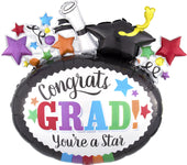 Grad You're a Star 29" Balloon