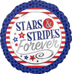 Stars and Stripes Forever 18" Balloon