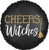 Satin Cheers Witches 17" Balloon