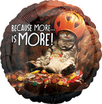 Because More ... Is More Candy Cat 17" Balloon
